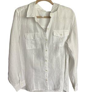 J Jill Love Linen button-down shirt